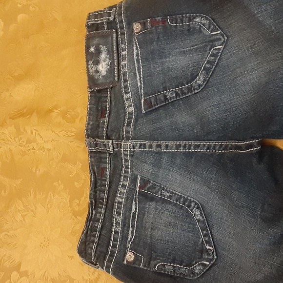 MEK DENIM BEAUTIFUL JEANS STRETCH Very Confy Size 28 MADE IN USA - Picture 10 of 15